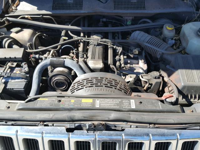 1J4GZ58S8SC701825 - 1995 JEEP GRAND CHER BLUE photo 7