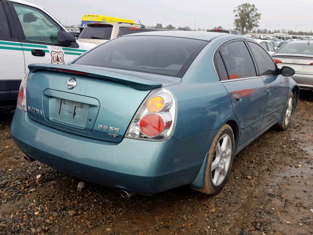 1N4BL11D33C107852 - 2003 NISSAN ALTIMA SE TEAL photo 4