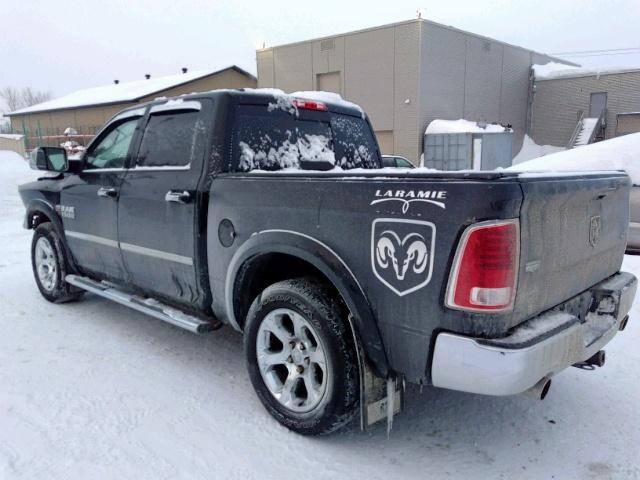 1C6RR7NT5DS718279 - 2013 RAM 1500 LARAM BLACK photo 3