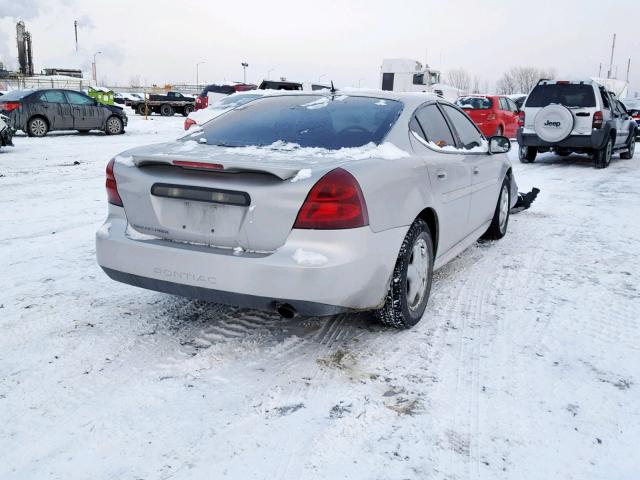 2G2WP552181117362 - 2008 PONTIAC GRAND PRIX SILVER photo 4