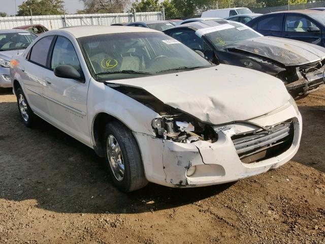 1C3EL46XX1N586532 - 2001 CHRYSLER SEBRING LX WHITE photo 1