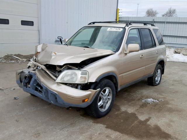 JHLRD1874YC038976 - 2000 HONDA CR-V SE TAN photo 2