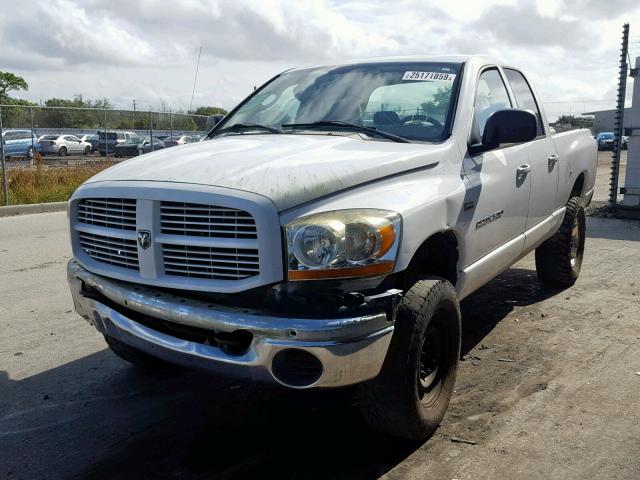 1D7KS28D16J244531 - 2006 DODGE RAM 2500 S WHITE photo 2