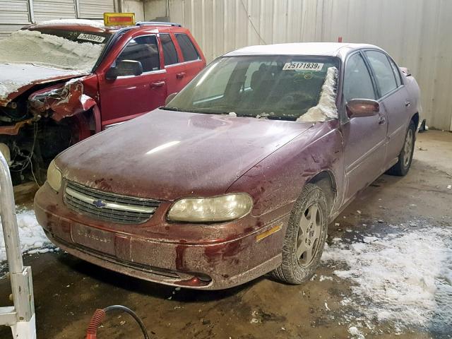 1G1NE52J13M584960 - 2003 CHEVROLET MALIBU LS MAROON photo 2