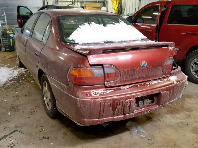 1G1NE52J13M584960 - 2003 CHEVROLET MALIBU LS MAROON photo 3