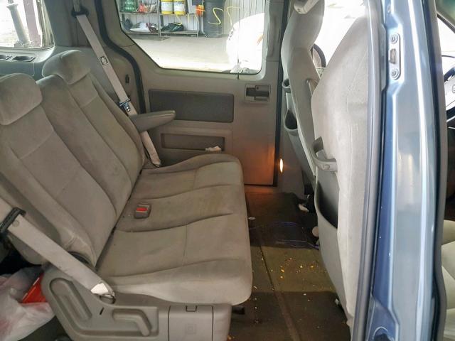 2FMDA51646BA22178 - 2006 FORD FREESTAR S BLUE photo 6