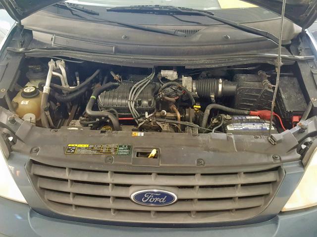 2FMDA51646BA22178 - 2006 FORD FREESTAR S BLUE photo 7