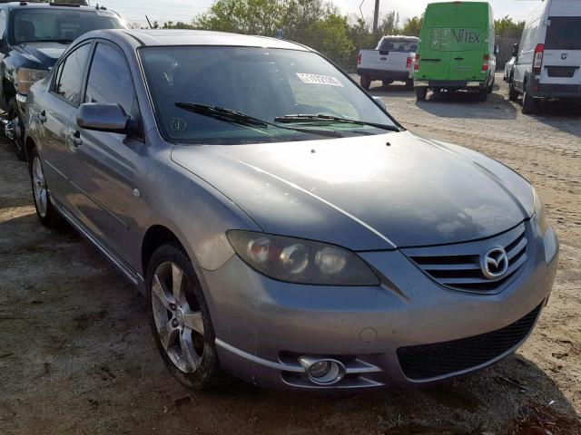 JM1BK323341131452 - 2004 MAZDA 3 S GRAY photo 1