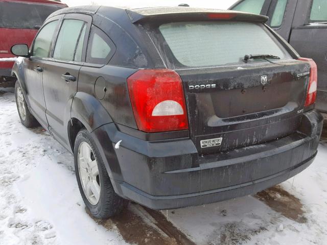 1B3HB48AX9D209125 - 2009 DODGE CALIBER SX BLACK photo 3