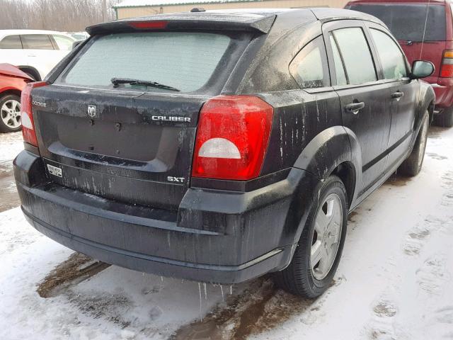 1B3HB48AX9D209125 - 2009 DODGE CALIBER SX BLACK photo 4