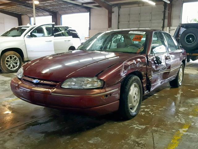 2G1WL52MXV9167292 - 1997 CHEVROLET LUMINA BAS 勃艮第红 照片 2
