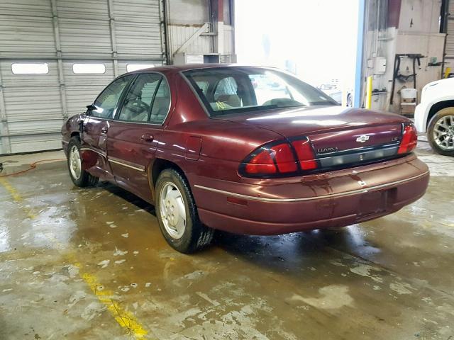 2G1WL52MXV9167292 - 1997 CHEVROLET LUMINA BAS 勃艮第红 照片 3