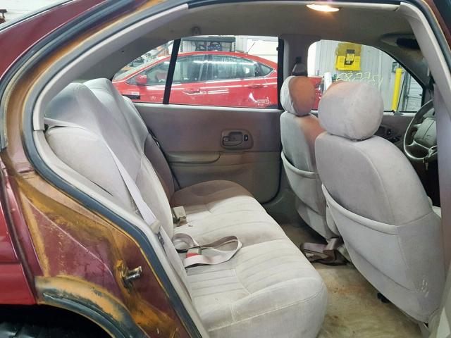 2G1WL52MXV9167292 - 1997 CHEVROLET LUMINA BAS 勃艮第红 照片 6