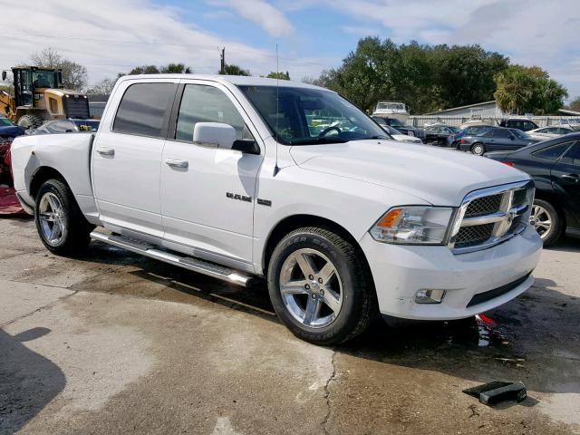 1D7RB1CT4AS109344 - 2010 DODGE RAM 1500 WHITE photo 1