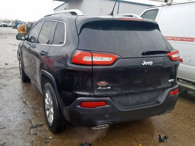 1C4PJMCS5FW527425 - 2015 JEEP CHEROKEE L BLACK photo 3