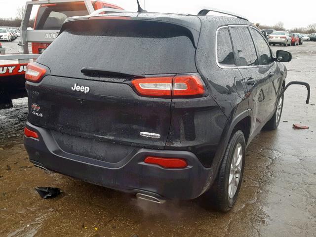 1C4PJMCS5FW527425 - 2015 JEEP CHEROKEE L BLACK photo 4