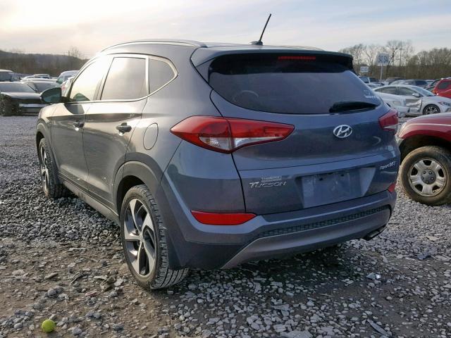 KM8J33A25GU117181 - 2016 HYUNDAI TUCSON LIM GRAY photo 3