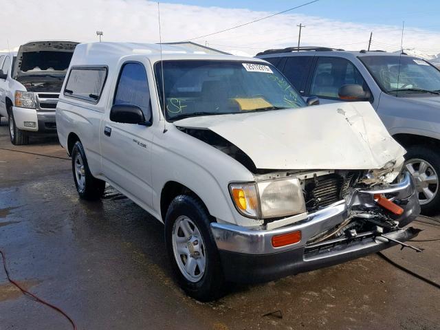 4TANL42N3VZ313605 - 1997 TOYOTA TACOMA WHITE photo 1