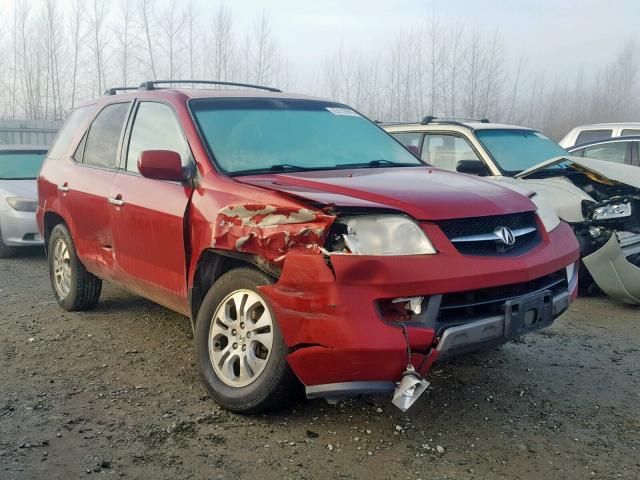 2HNYD18833H550245 - 2003 ACURA MDX TOURIN RED photo 1