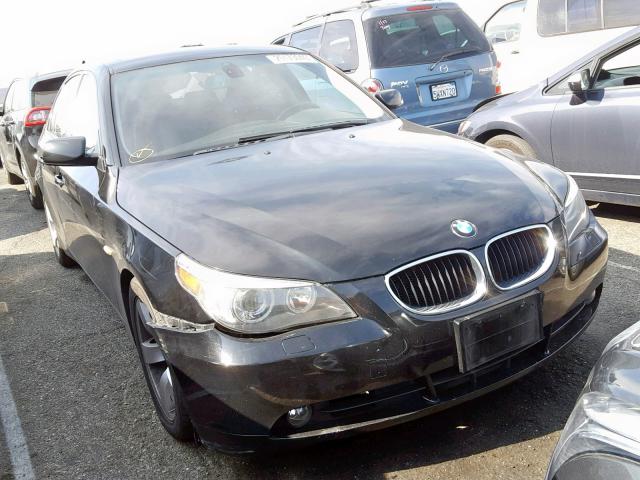 WBANA53574B851467 - 2004 BMW 525 I BLACK photo 1