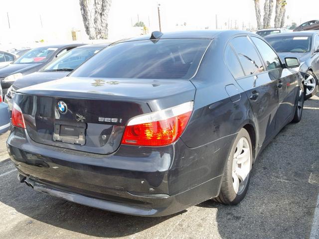 WBANA53574B851467 - 2004 BMW 525 I BLACK photo 4