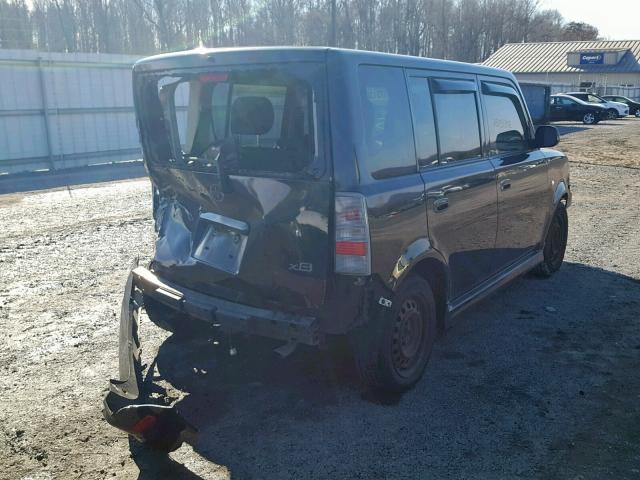 JTLKT324364124299 - 2006 TOYOTA SCION XB Қара фото 4