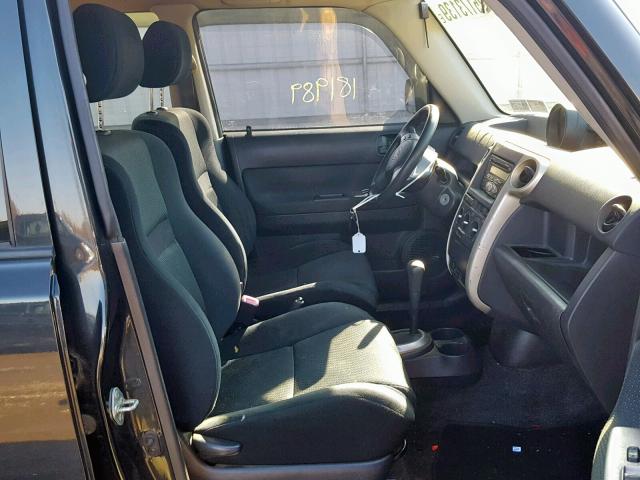 JTLKT324364124299 - 2006 TOYOTA SCION XB Қара фото 5