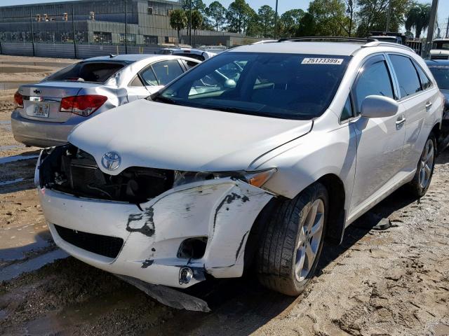 4T3ZK11A49U005984 - 2009 TOYOTA VENZA WHITE photo 2