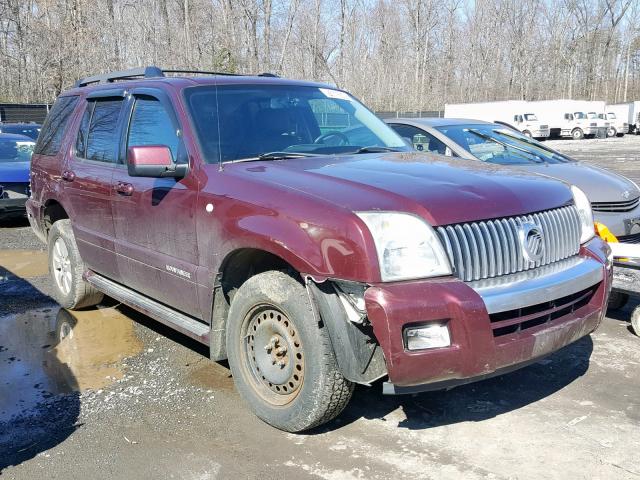 4M2EU47E88UJ07735 - 2008 MERCURY MOUNTAINEE BURGUNDY photo 1