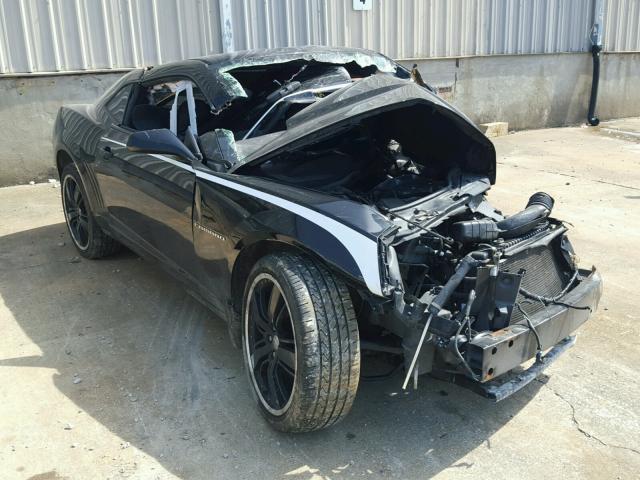 2G1FE1EV4A9194733 - 2010 CHEVROLET CAMARO LS BLACK photo 1