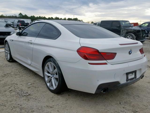 WBALW3C51DC892359 - 2013 BMW 640 I WHITE photo 3