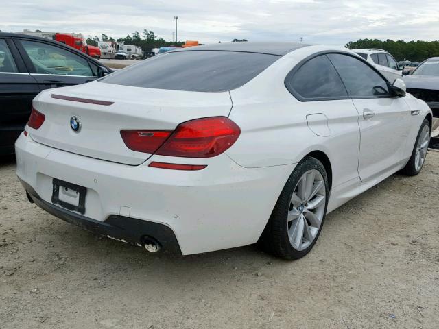 WBALW3C51DC892359 - 2013 BMW 640 I WHITE photo 4