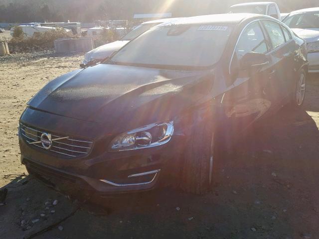 YV140MFM3F1343479 - 2015 VOLVO S60 PLATIN BLACK photo 2