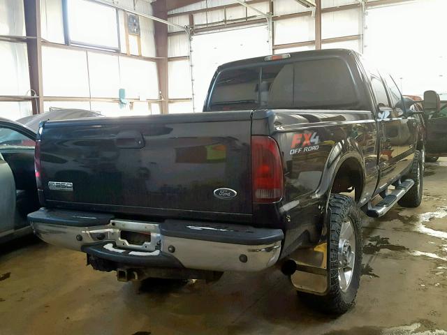 1FTWW31P37EB34214 - 2007 FORD F350 SRW S BLACK photo 4