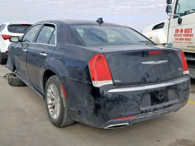 2C3CCAEG4FH807498 - 2015 CHRYSLER 300C BLACK photo 3