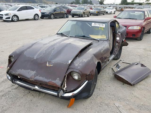 HLS3054895 - 1972 DATSUN 240Z BROWN photo 2