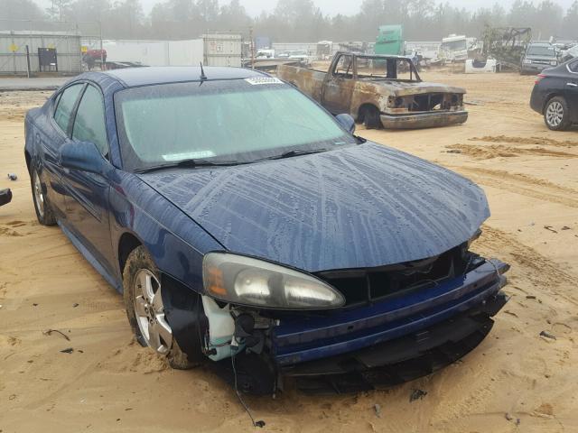 2G2WS522X51229799 - 2005 PONTIAC GRAND PRIX BLUE photo 1