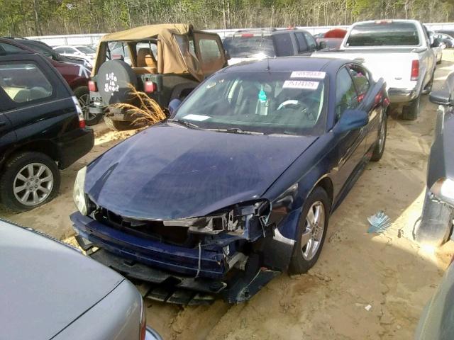 2G2WS522X51229799 - 2005 PONTIAC GRAND PRIX BLUE photo 2