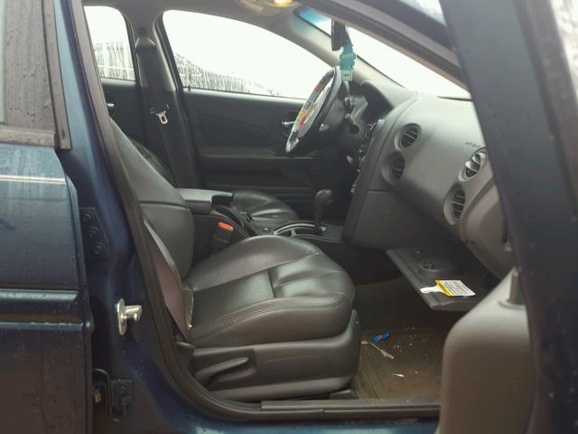 2G2WS522X51229799 - 2005 PONTIAC GRAND PRIX BLUE photo 5