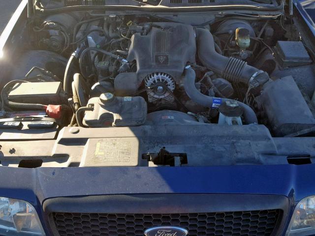 2FAHP71W33X222327 - 2003 FORD CROWN VICT BLUE photo 7