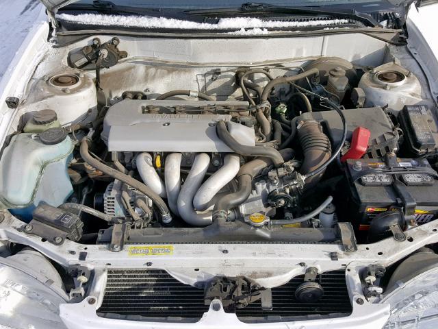 1NXBR12E8XZ196300 - 1999 TOYOTA COROLLA VE WHITE photo 7