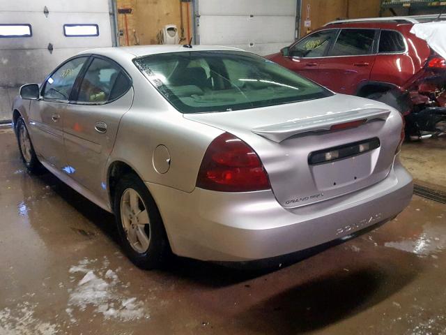 2G2WP552671131210 - 2007 PONTIAC GRAND PRIX SILVER photo 3