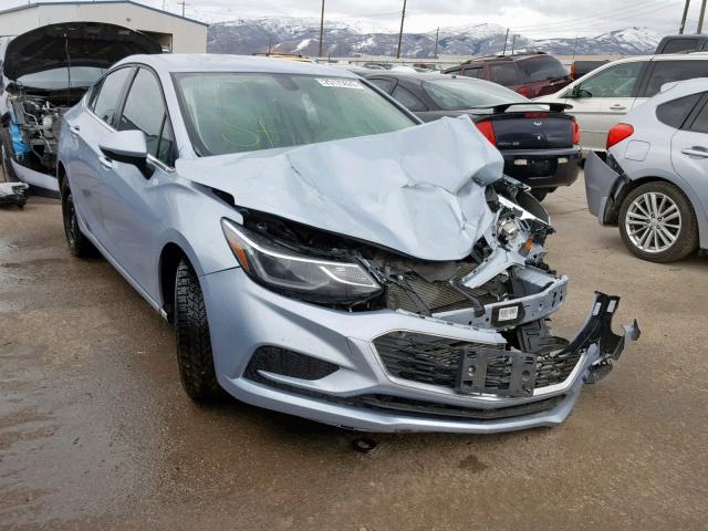 1G1BE5SM0H7206793 - 2017 CHEVROLET CRUZE LT SILVER photo 1