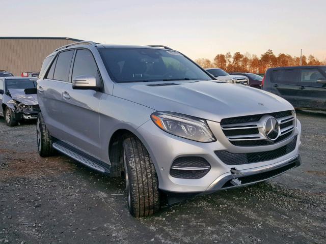 4JGDA5HB2JB054385 - 2018 MERCEDES-BENZ GLE 350 4M SILVER photo 1