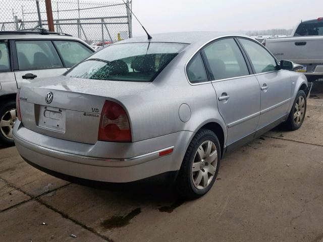 WVWTH63B93P266585 - 2003 VOLKSWAGEN PASSAT GLX 银色 照片 4