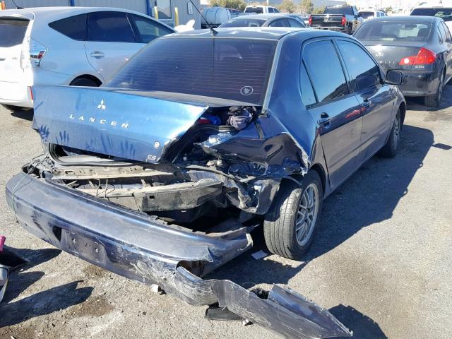 JA3AJ26E72U066250 - 2002 MITSUBISHI LANCER ES BLUE photo 4