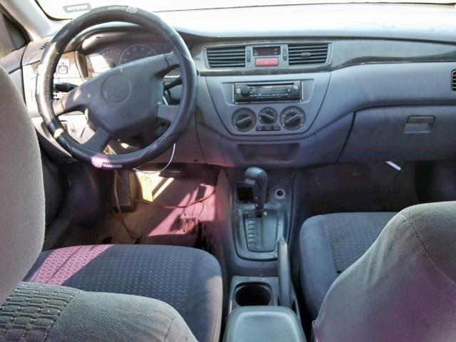 JA3AJ26E72U066250 - 2002 MITSUBISHI LANCER ES BLUE photo 9