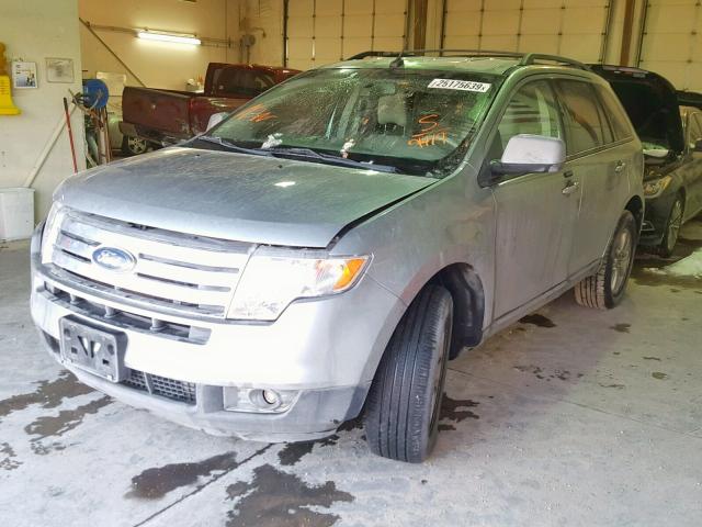 2FMDK48C47BA79419 - 2007 FORD EDGE SEL SILVER photo 2