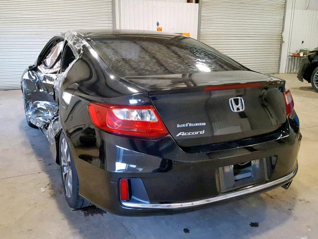 1HGCT1B35DA017363 - 2013 HONDA ACCORD LX- BLACK photo 3