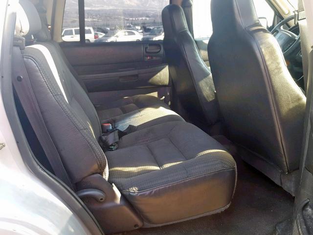 1D4HS38N23F535785 - 2003 DODGE DURANGO SP SILVER photo 6